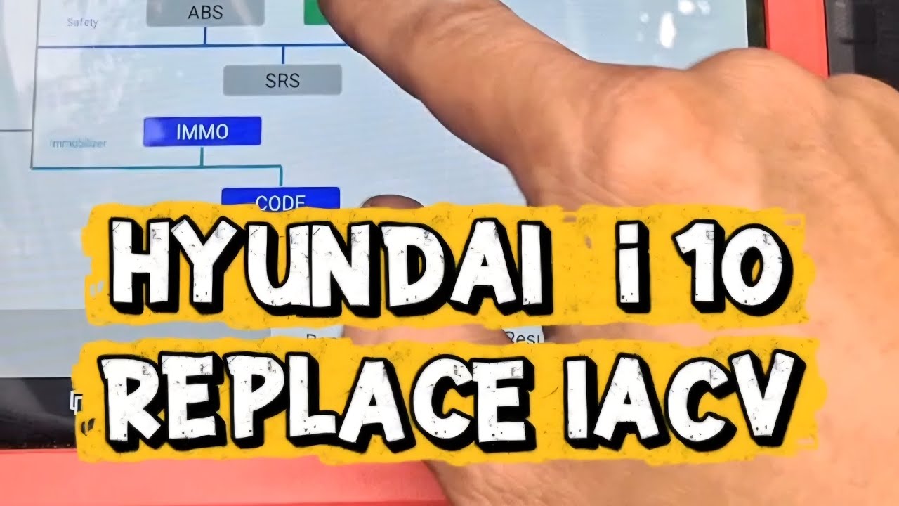 HYUNDA i 10 REPLACED IACV