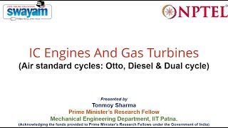 IC engines and Gas turbines - NPTEL - Session 3