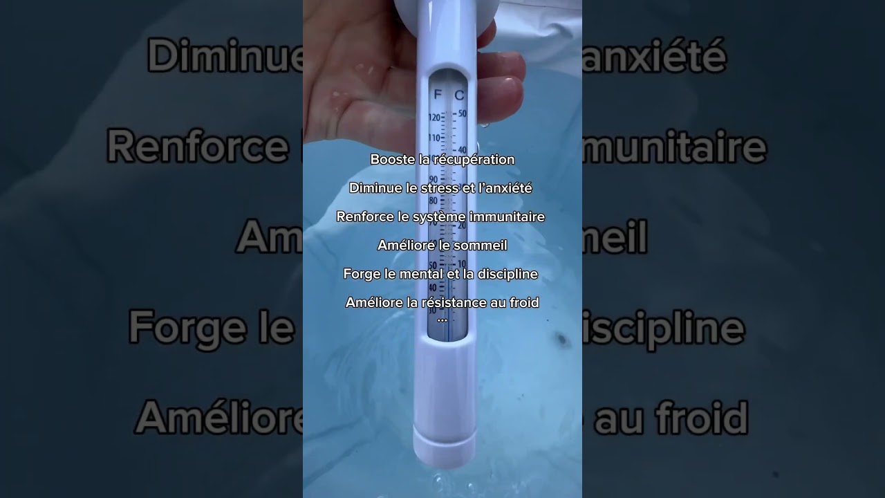 Les bienfaits d’un bain froid ❄️ 