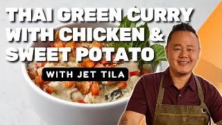 Jet Tila's Thai Green Curry | In the Kitchen with Jet Tila | Food Network screenshot 2