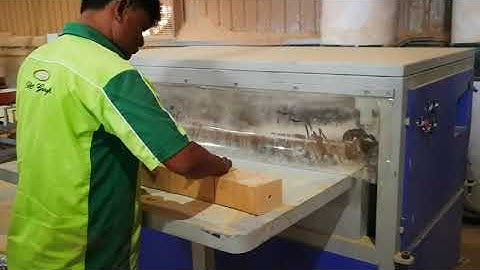 Automatic Pallet block Cutting Saw (multiple-blade model)