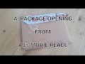 A package opening from ajs movie place