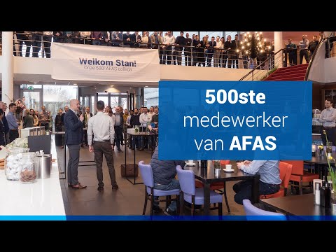 500ste medewerker AFAS