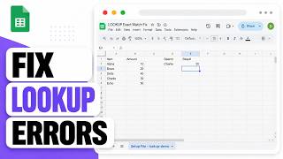 How to Fix LOOKUP Returning the Previous Row in Google Sheets