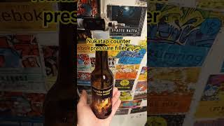 Making more giveaways to friends #homebrew Nukatap counter pressure filler