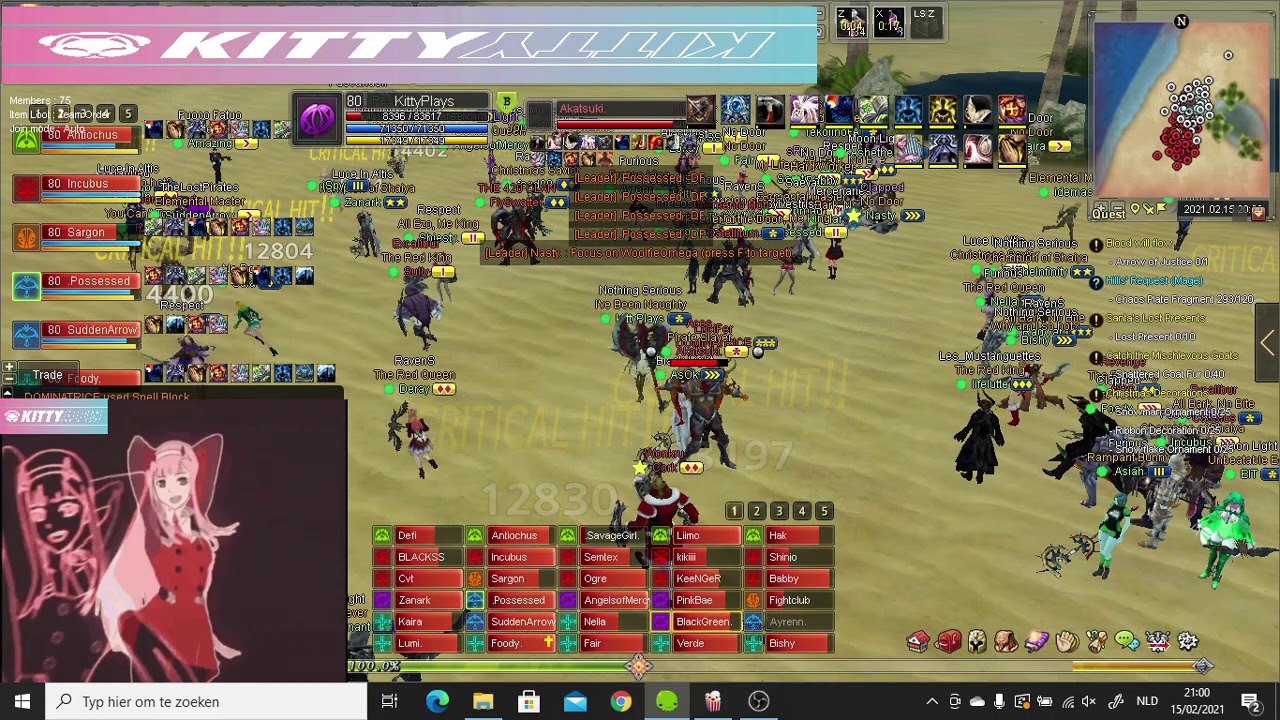 EG shaiya 80 pvp AOL VS UOF part 2