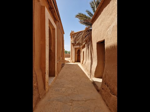Walk Around The Town of Tinghir, Morocco (تنغير,  ⵜⵉⵏⵖⵉⵔ)
