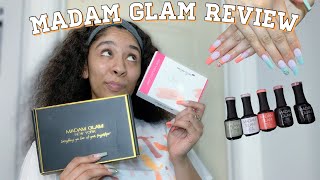 MADAM GLAM GEL POLISH REVIEW | PROS & CONS ??