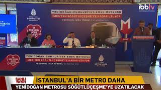 Bugün Söğütlüçeşme - Yenidoğan metro hattının uygulama projelerinin tasarımlarına ve fizibilite e…