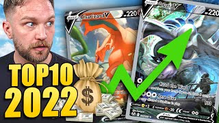 TOP 10 most valuable Pokemon cards of 2022