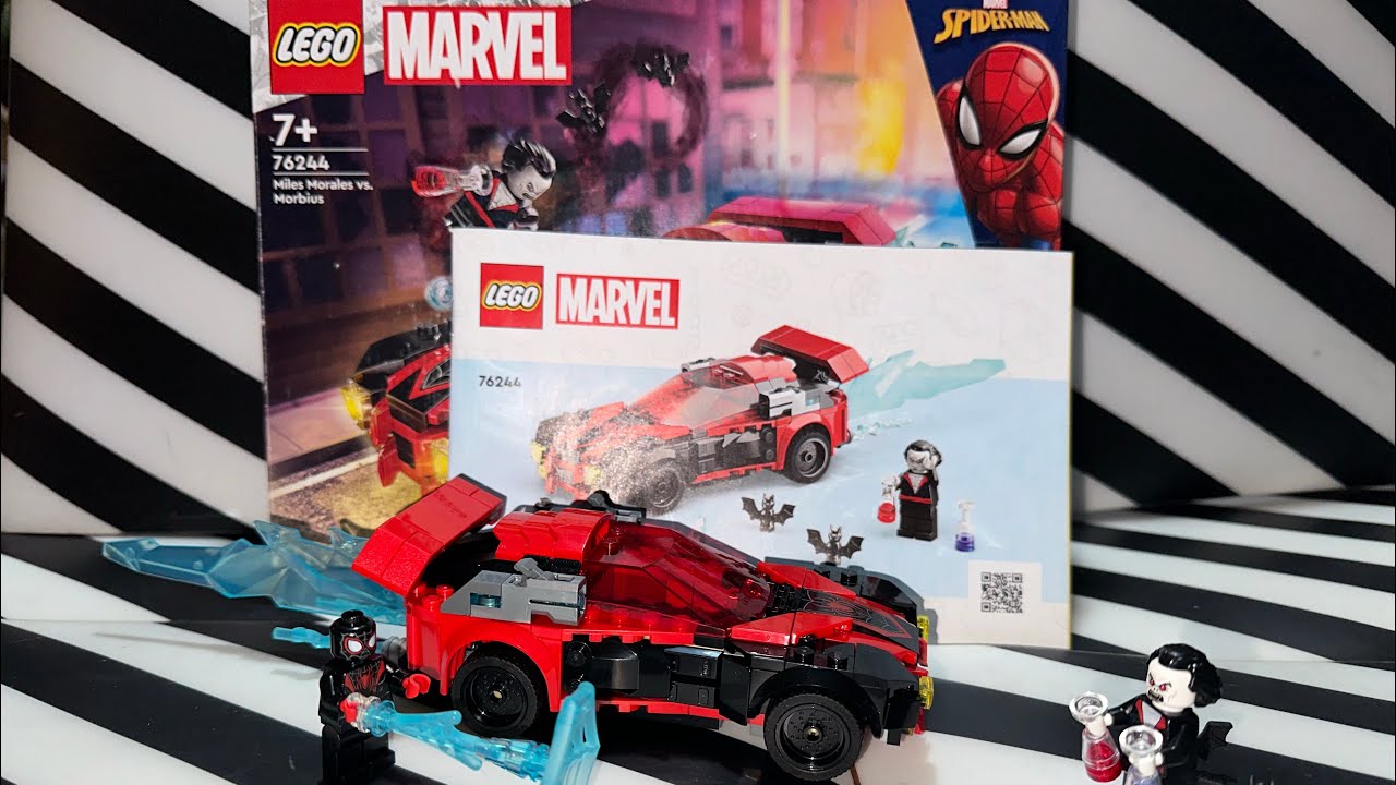 LEGO Marvel Super Heros 76244 Miles Morales vs Morbius, Jouet de  Construction Spider-Man, avec Voiture de Course, Spidey et ses Amis  Extraordinaires pas cher 