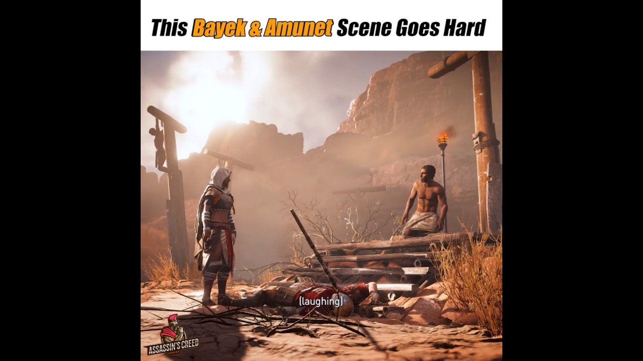 Эта сцена с Байеком и Амунет просто бомба! 🥶 