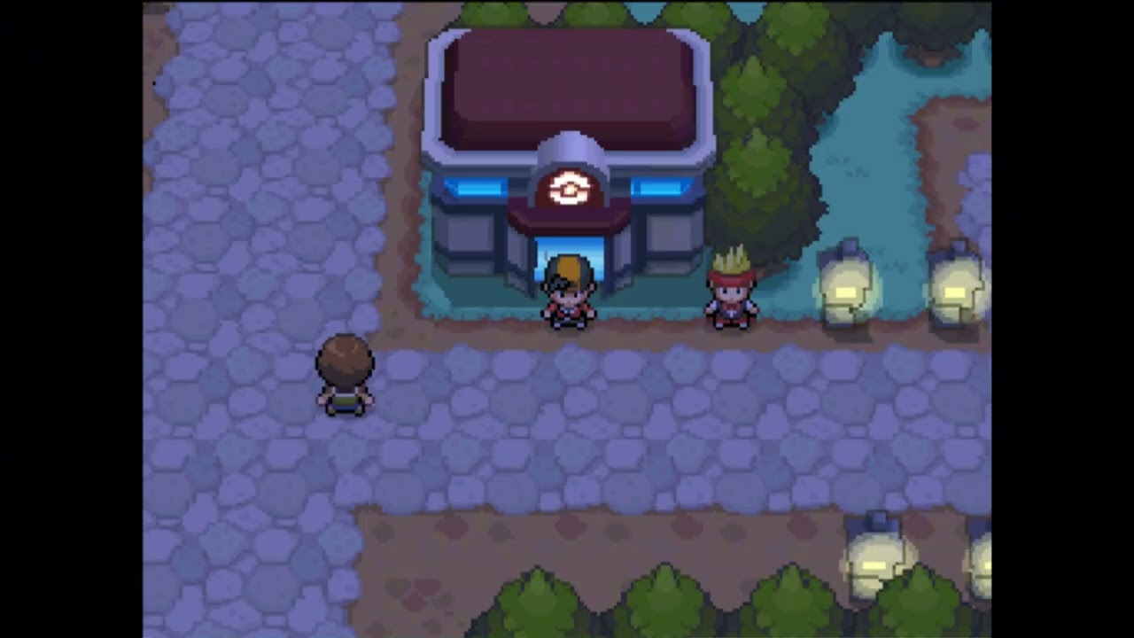 Violet City at Night 🌙 | Pokémon SoulSilver Calm Ambience for Relaxing & Sleep