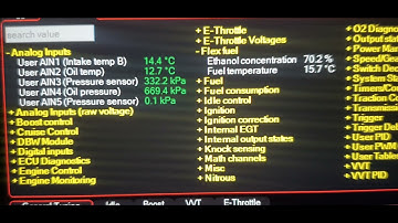Maxxecu sensors flickering with only ignition on