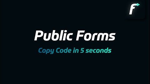 Streamline Client Onboarding and Data Collection with Finpace Public Forms - Public URL Copy Code
