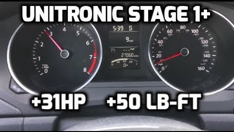 Volkswagen Jetta 1.4T - Unitronic Stage 1+ ECU Tune Accelerations - 0-60-ish