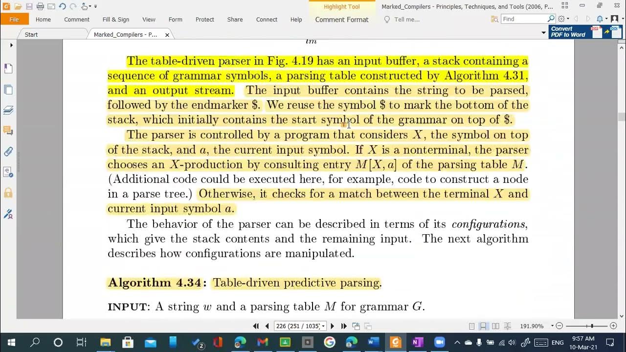 Lecture 24 non recursive predictive parsing youtube