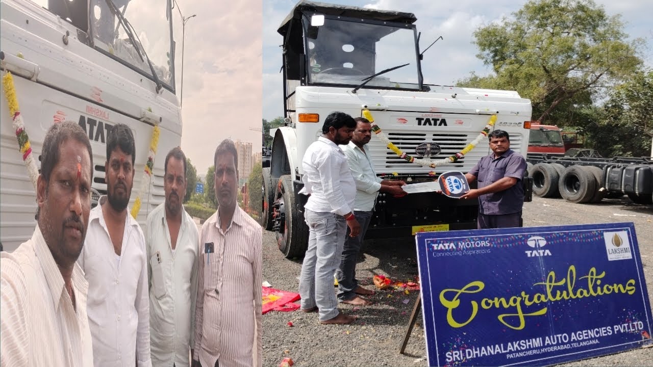 మా అన్న లారీ షోరూం నుంచి బాడీ క్యాబిన్ కట్టించడానికి ఆటోనగర్ తీసుకొచ్చాం# viral video #trending 