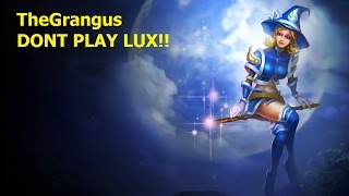 LoL: Lux Ultimate Bug