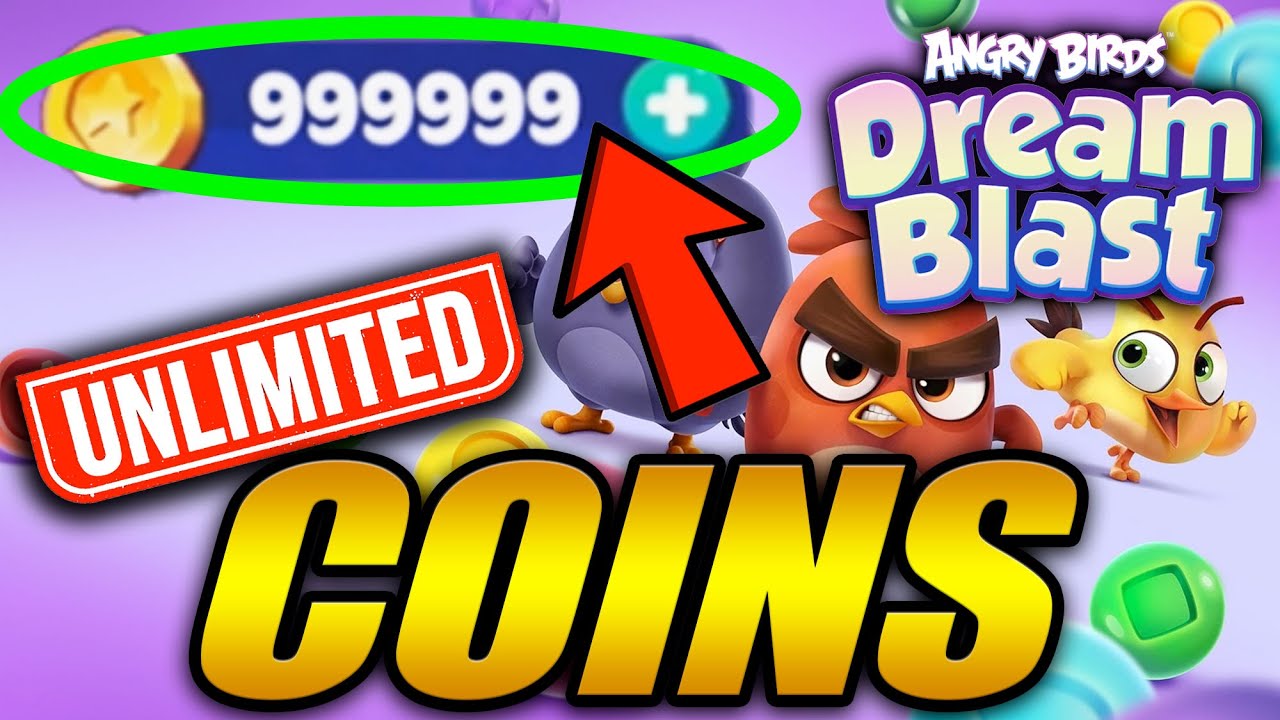 Angry Birds Dream Blast Hack! Get Unlimited Free Coins!!