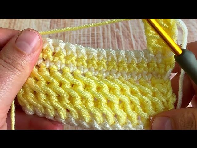Legendary! 🥰 This Crochet Knitting Pattern is Simple Fast & Beautiful | Crochet Knitting Pattern