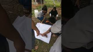proses pemindahan makam