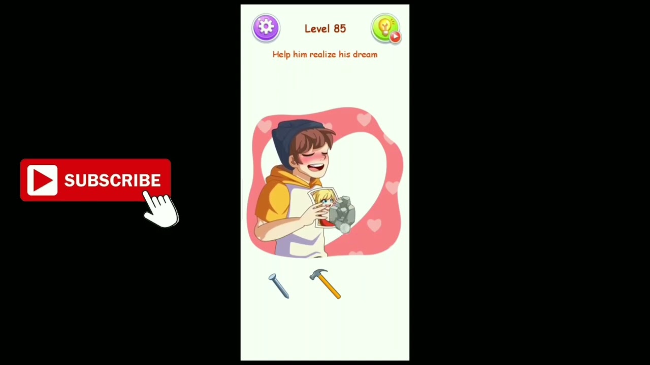 Brain Test: Nurse Story Puzzle Level 85 Help him realize his dream