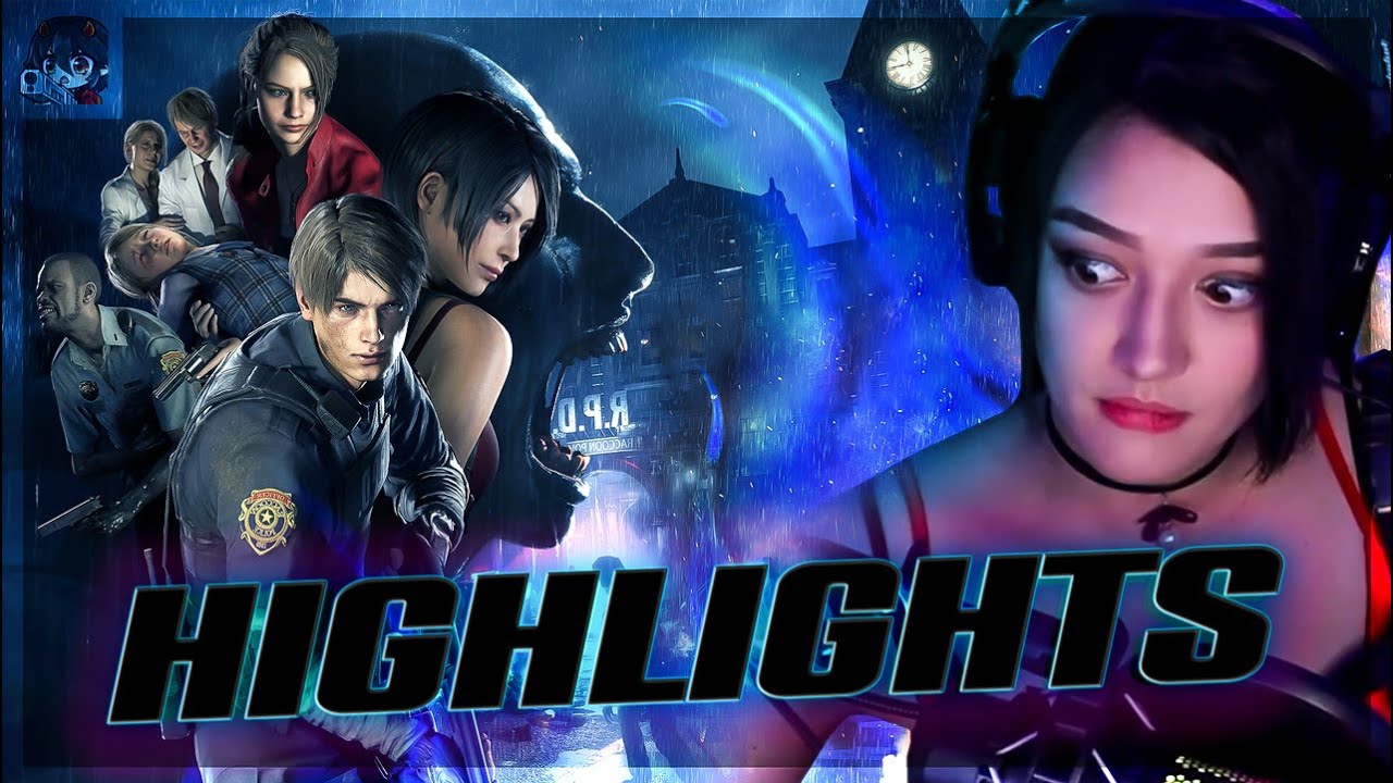 Ada Wong Plays RE2 | Twitch Highlights