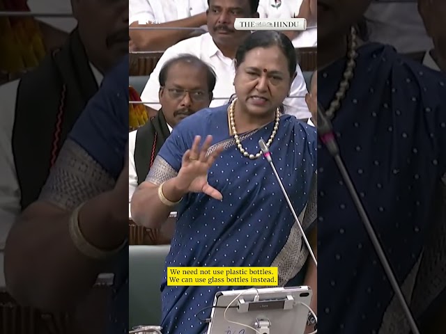 DMDK leader Premalatha's glass bottle demand sparks laughter in T.N.  Assembly