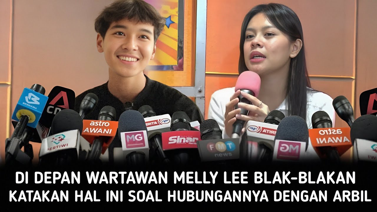 Heboh! Semua wartawan tercengang, melly lee ungkap fakta sebenarnya soal hubungannya dengan Arbil?