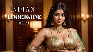 [4K] Ai Art Indian Lookbook Girl Al Art Video - Luxury Hotel Facades