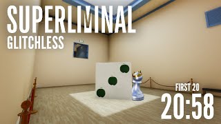 Superliminal Glitchless Sub 21 Speedrun