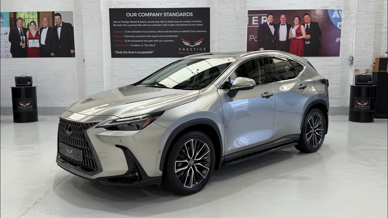 2022 Lexus NX 450h+ Takumi For Sale | Sonic Titanium | 4K