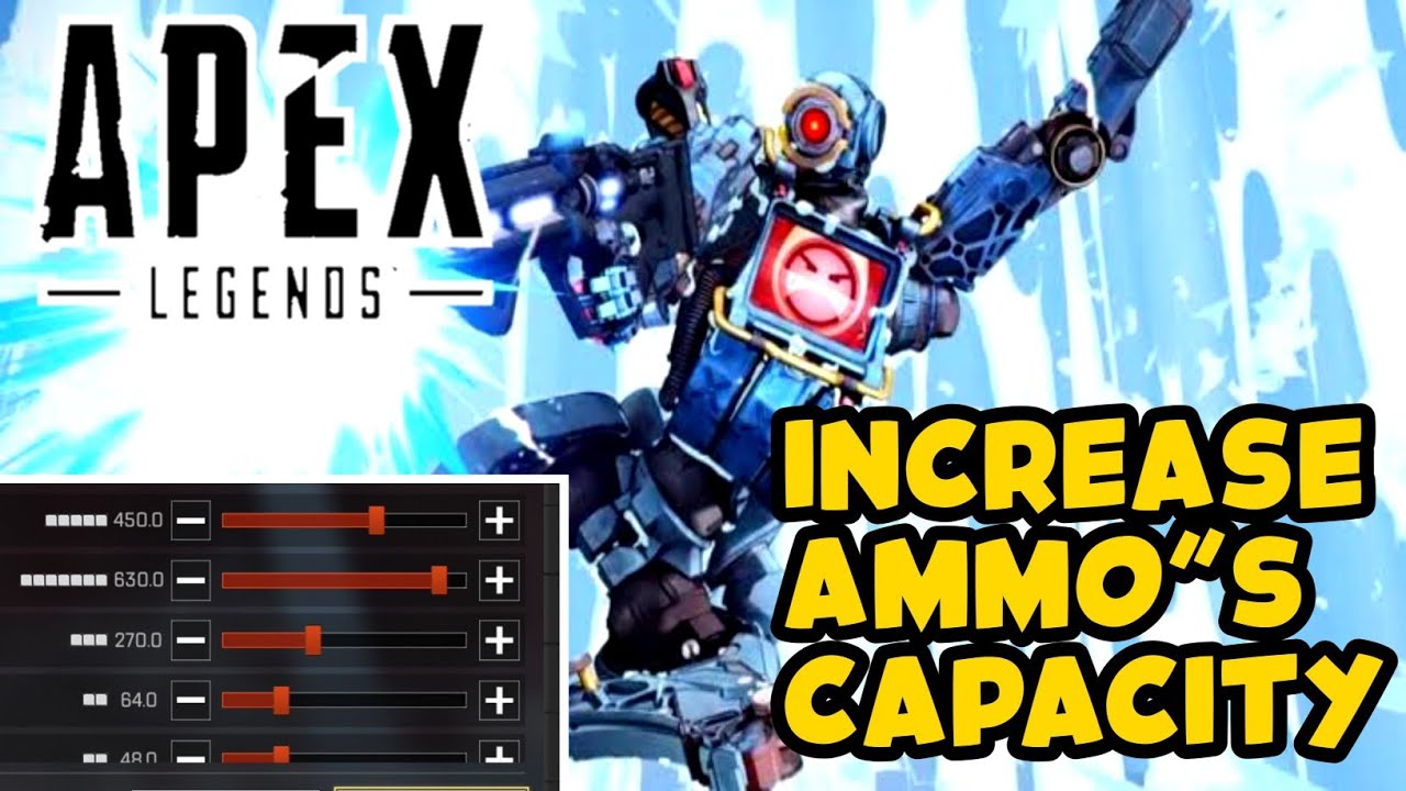 How to increase ammo capacity| In apex legends mobile