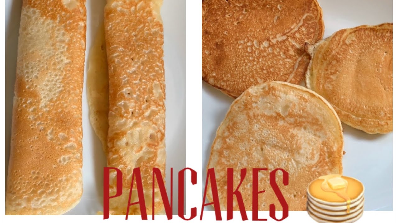QUICK FIX: Two kinds of PANCAKES 🥞 - YouTube