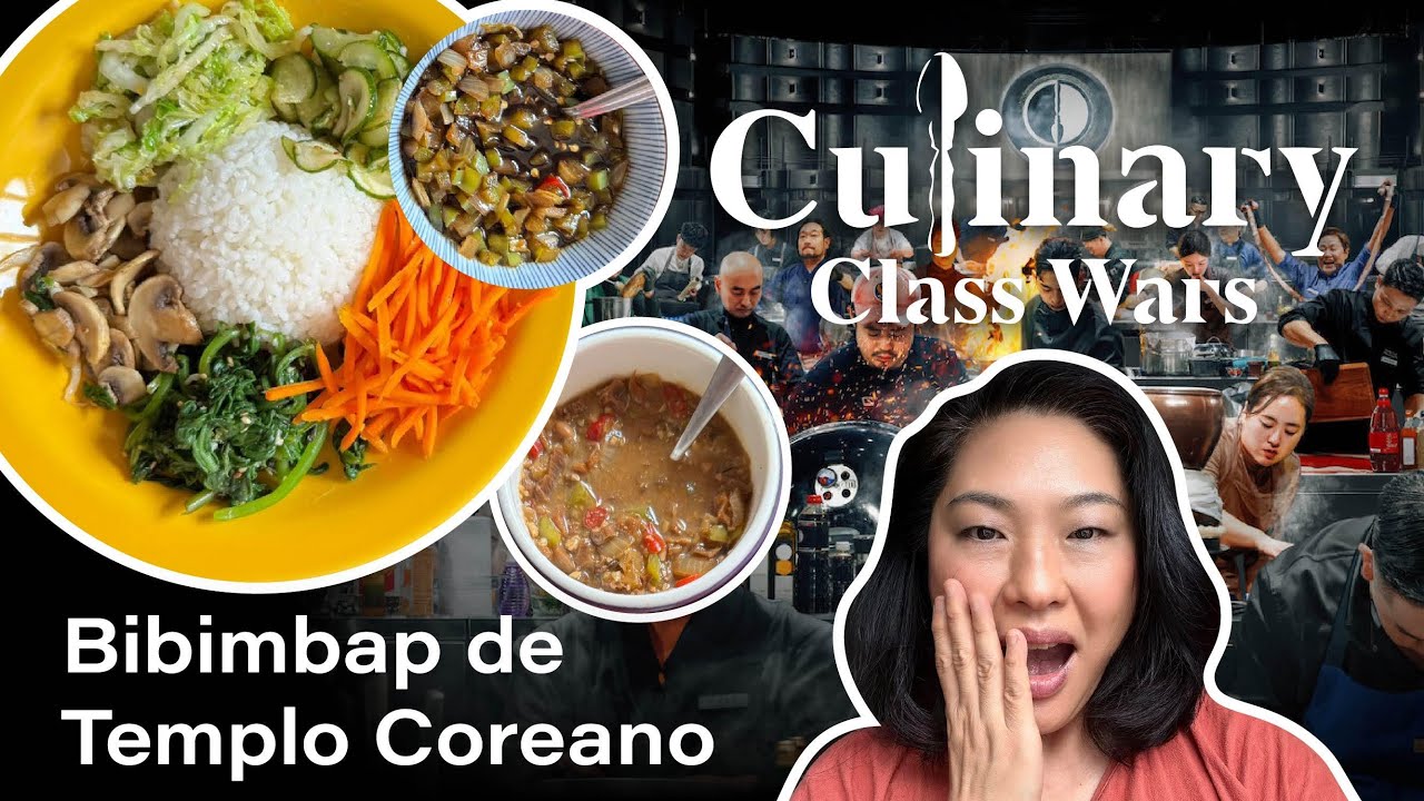 Recriei o Bibimbap de Guerra Culinária 2 da Netflix 