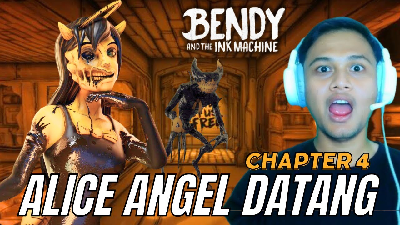 BENDY AND THE INK MACHINE CHAPTER 4 | STORY OF ALICE ANGEL - YouTube