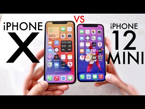 Iphone 12 Mini Vs Iphone X Comparison Review Youtube