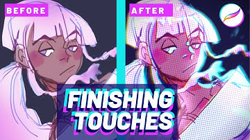 6 Ways I Add ✨FINISHING TOUCHES✨ to my Digital Art