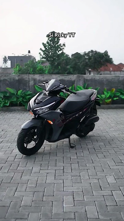 Pesona Aerox New Black Grey 2024 😍👑 #aerox155 #yamaha #aerox #matic #otomotif