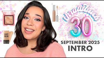 Throwback 30 7.0 Project Pan | September INTRO | Skincare & Makeup