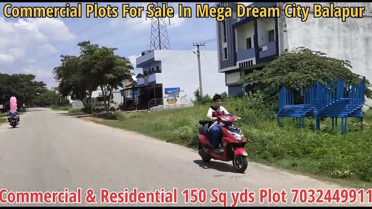150 Sq yds Commercial & Residential Plots For Sale in Mega Dream City at Balapur Mallapur 7032449911