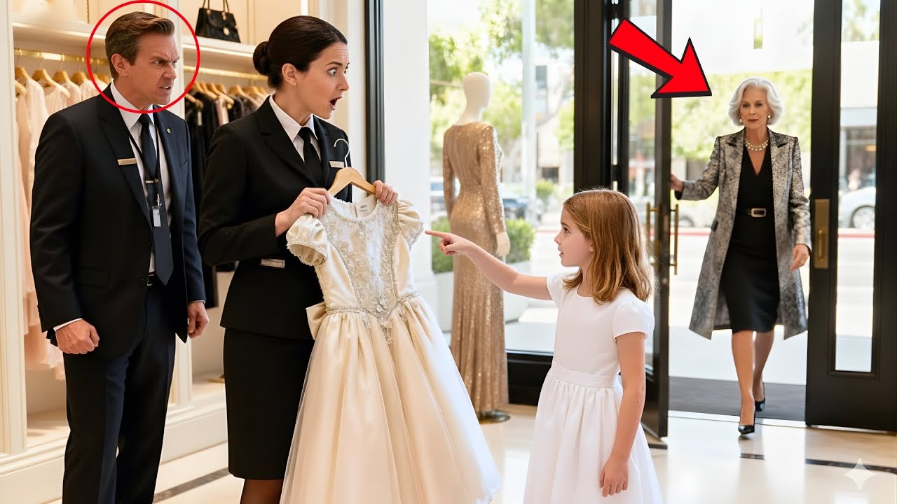 “VOCÊ NÃO PODE PAGAR ISSO” — GERENTE ZOMBA DA MENINA… ATÉ UMA MULHER PODEROSA CHEGAR