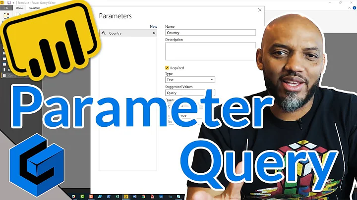 Populate a Power BI parameter list using a query