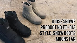 【810s/エイトテンス】21FW SNOWF