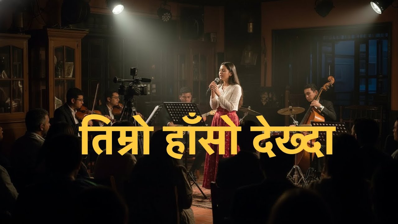 तिम्रो हाँसो देख्दा Lyrical Video | Best New Nepali Romantic Song | The Lyrix
