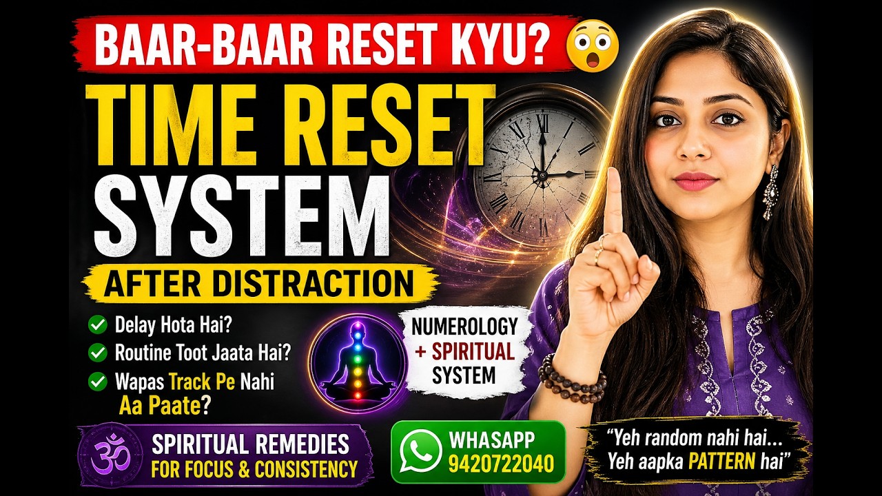 Time Reset System After Distraction | Focus Kaise Wapas Laaye (Stop ...