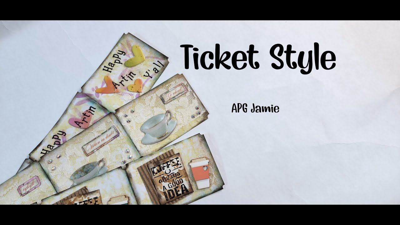 Ticket Strip Style ATCs