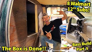 I'M BACK! Building the Loudest Walmart Subwoofer System! | Part 9