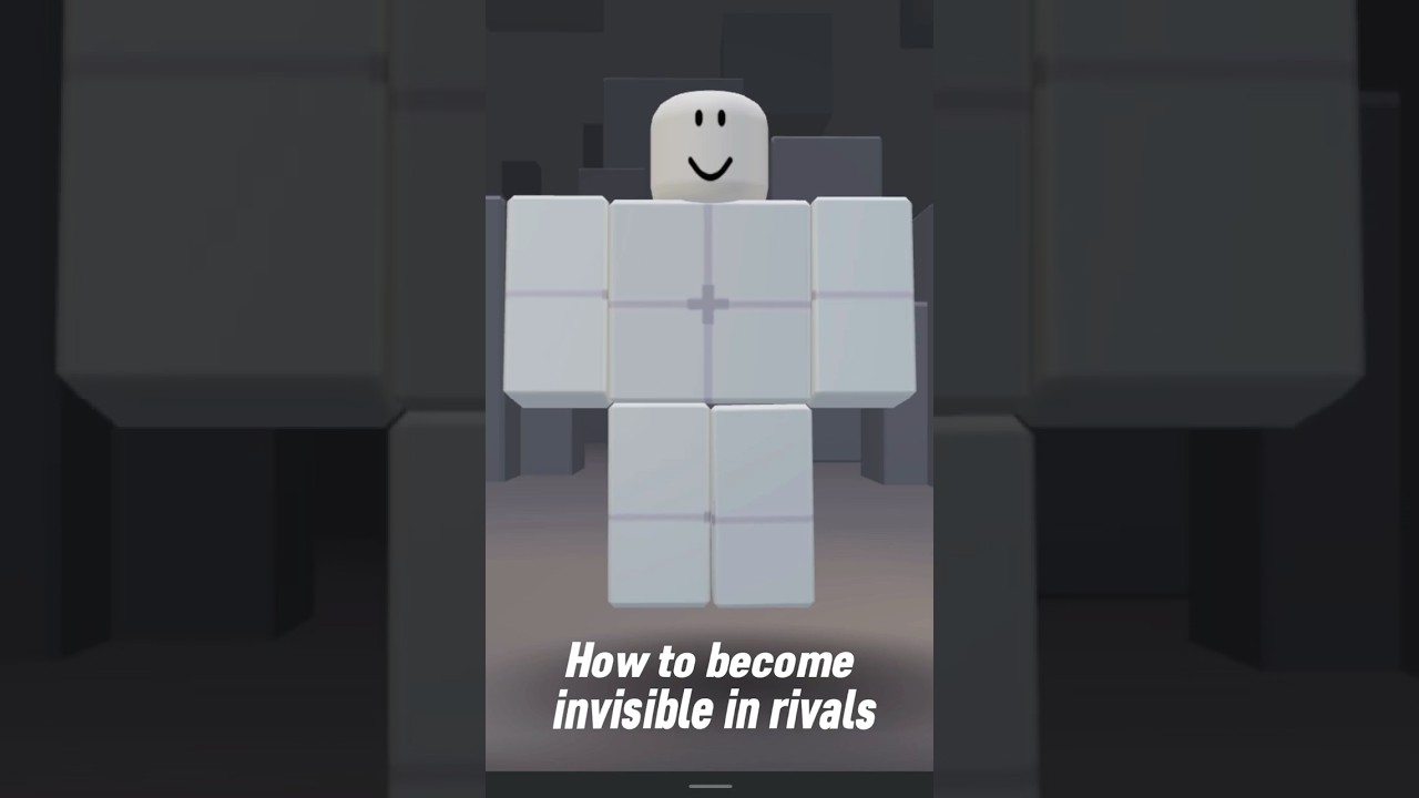 Tutorial On How To Become Invisible In Roblox Rivals Roblox 